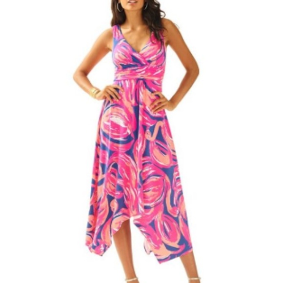 lilly pulitzer sloane midi dress